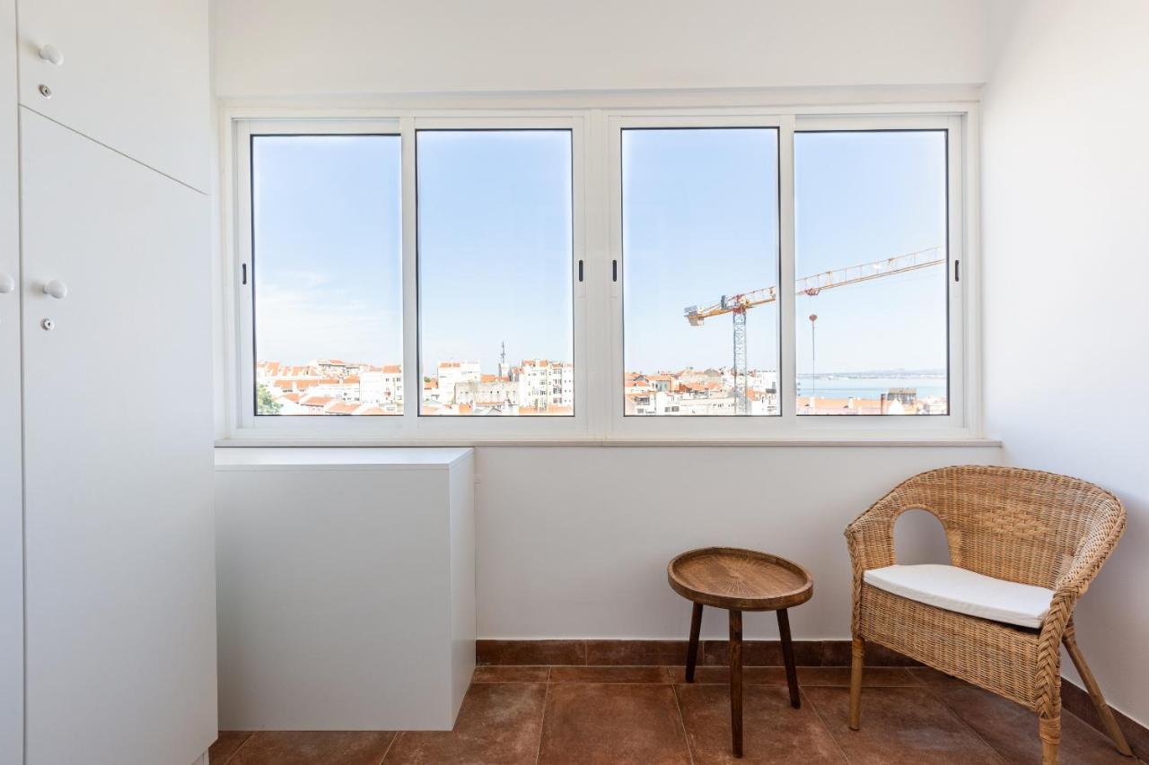 White & Blue Vintage Home In Graca Lisboa Dış mekan fotoğraf