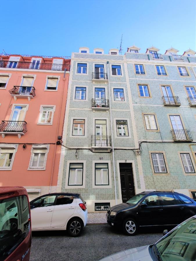 White & Blue Vintage Home In Graca Lisboa Dış mekan fotoğraf
