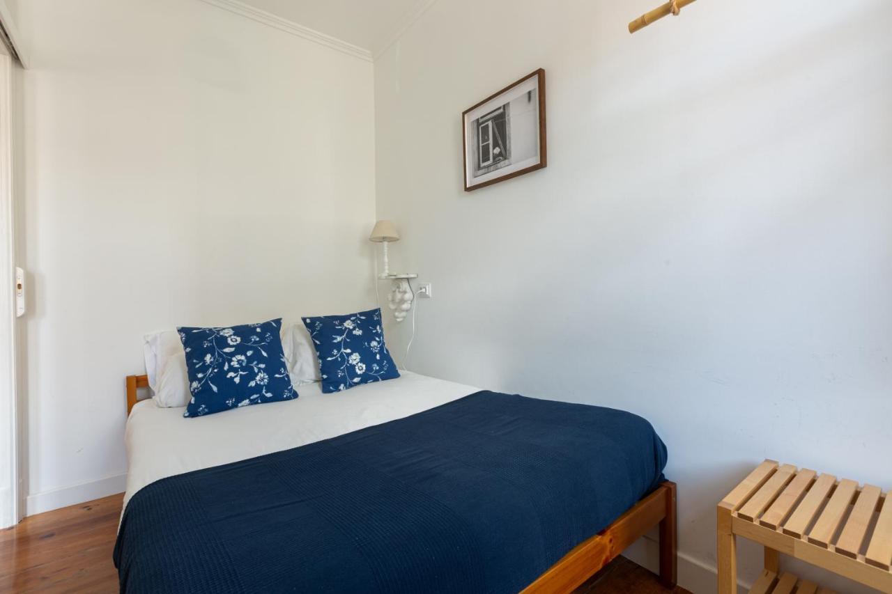 White & Blue Vintage Home In Graca Lisboa Dış mekan fotoğraf